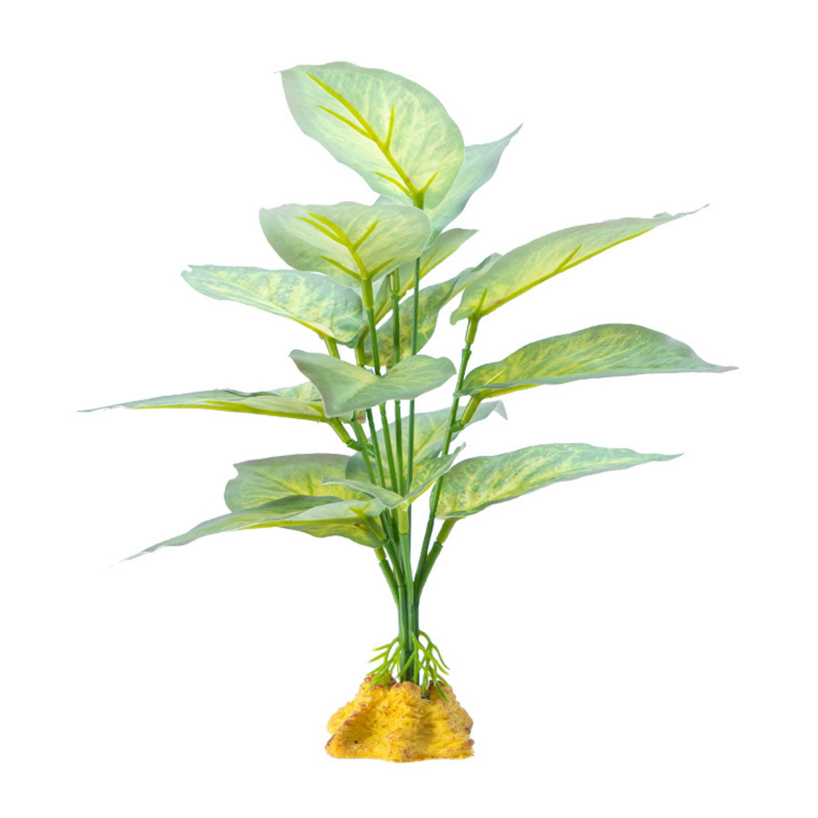 Plante pour reptiles - Plante flexible - Terrarium - Jungle Habita - Pour lézards et serpents - Décoration fausse plante