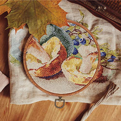 Embroidery Hoops 4 Pieces, Useekoo Rubber Plastic Cross Stitch Hoop Set,Embroidery Kit for Sewing/Art/Hanging/Craft,4pcs - Thumbnail 7