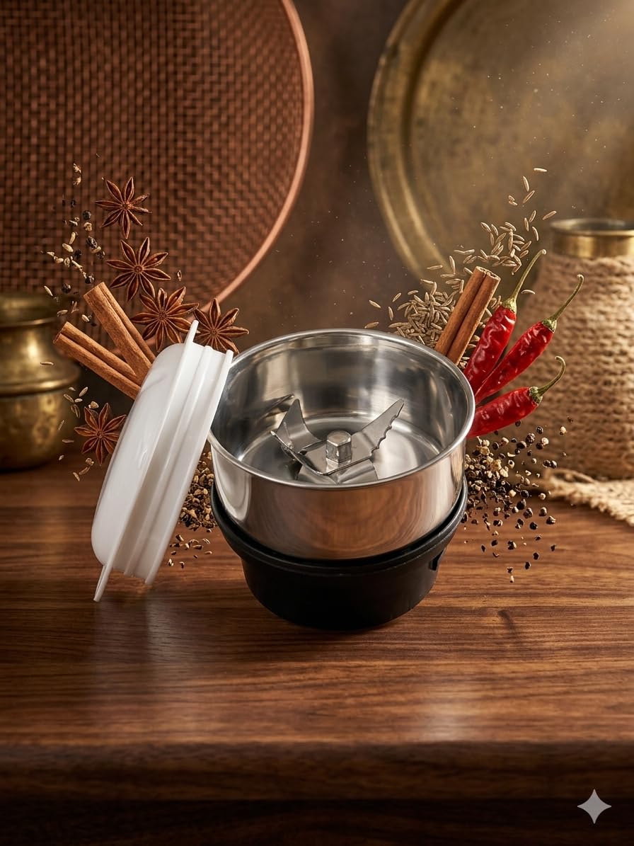 Stainless Steel Mixer Grinder Jar - 400ml -4 Stainless Steel Mixer Grinder Jar - 400ml -4