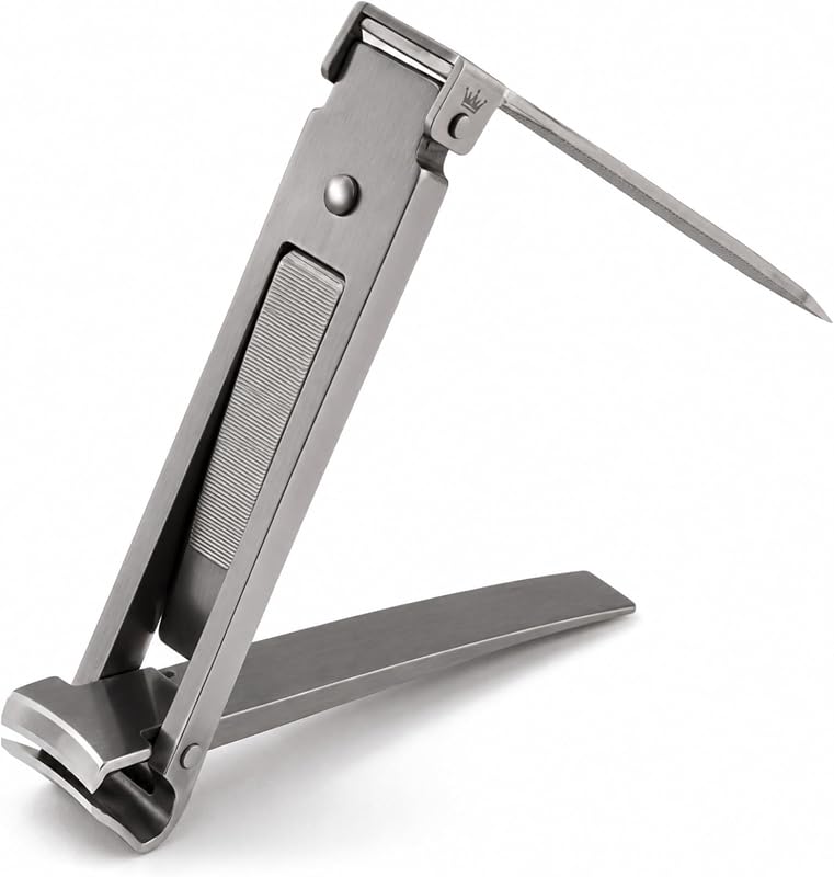 French Style Extra Flat Matte Finish Nail Clipper by F. Hammann, Germany