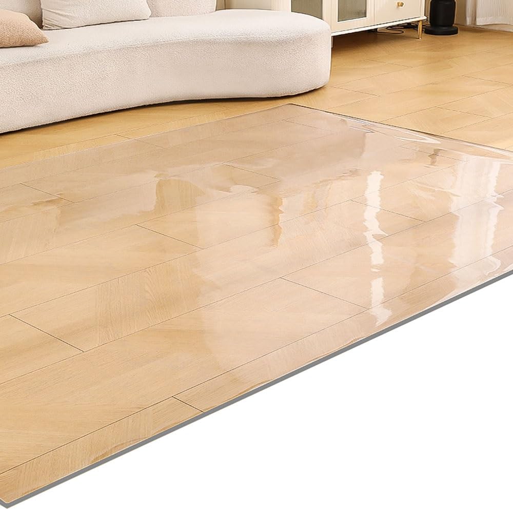 Office Chair Mat Clear Office Floor Mat for Rolling Chairs Easy Glide Hard Wood Tile Floor Mats Rectangle