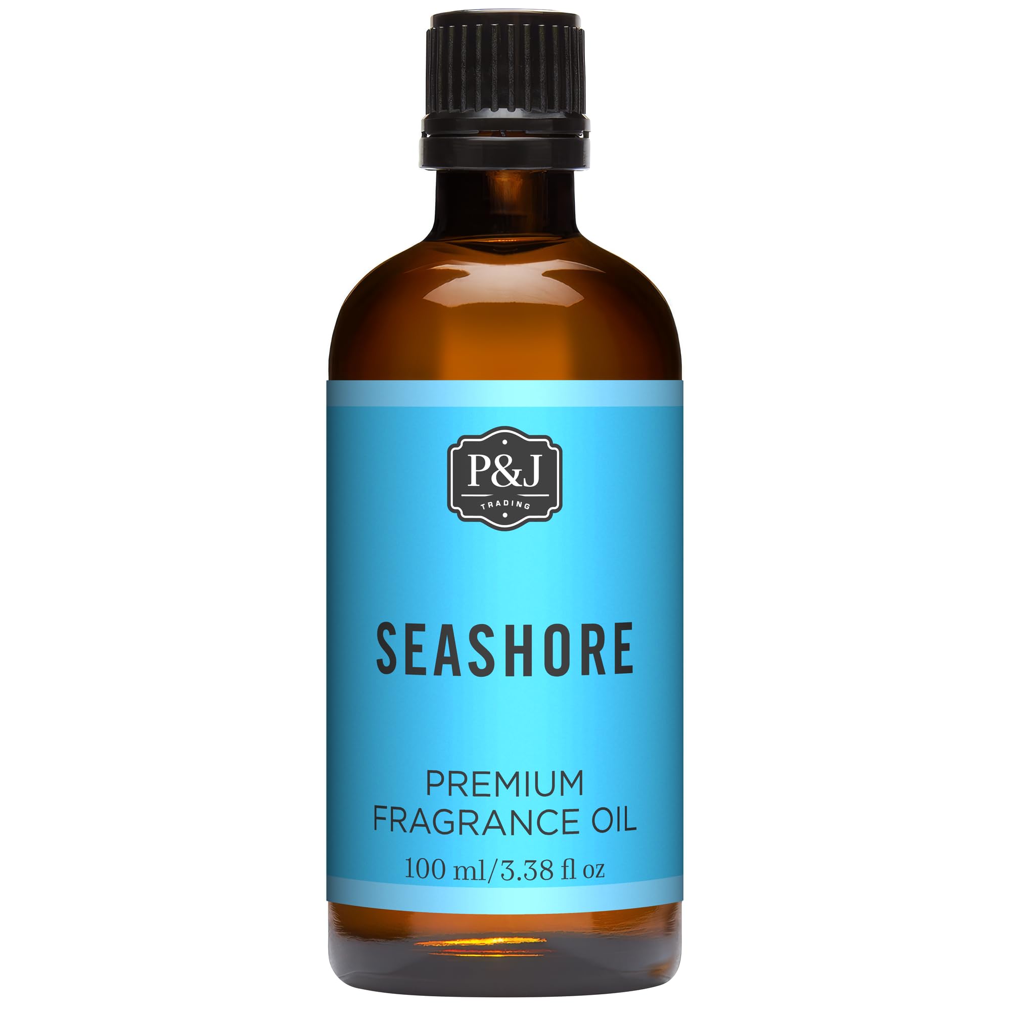 P&amp;J Trading - Seashore Scented Oil 100ml - Fragrance Oil for Candle Making, Soap Making, Diffuser Oil