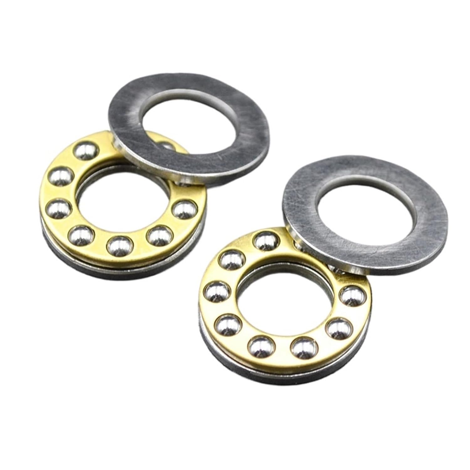 F10-18M F10 18m Thrust Bearing 10x18x5.5mm Miniature Bearing Inner Diameter 10mm Mini Small Axial Ball Bearings 1Pcs