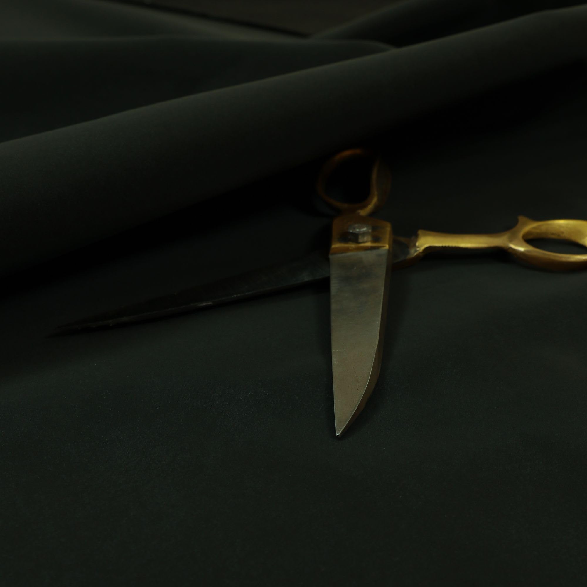 Redbrick Mill Fabrics Flame Retardant Aged Finished Matt Leather Leatherette Suede Black Vinyl Upholstery Fabric (Per Metre)