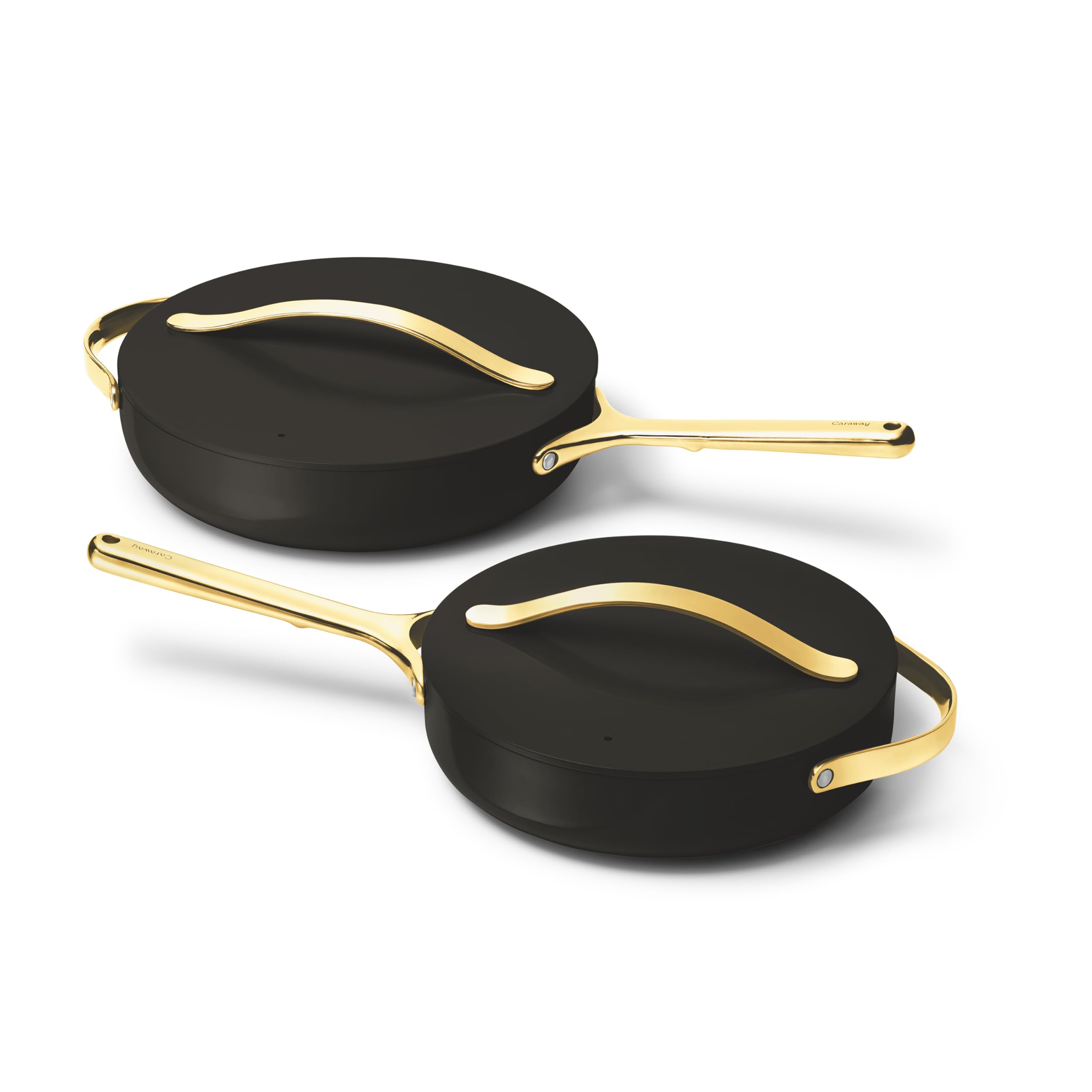 Caraway 4-Piece Sauté Pan Duo with Lids