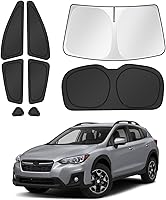 Vista 94 de Parasoles para parabrisas de automóvil, cubierta para ventana lateral y trasera, protección de privacidad, mantiene el vehículo fresco, color negro