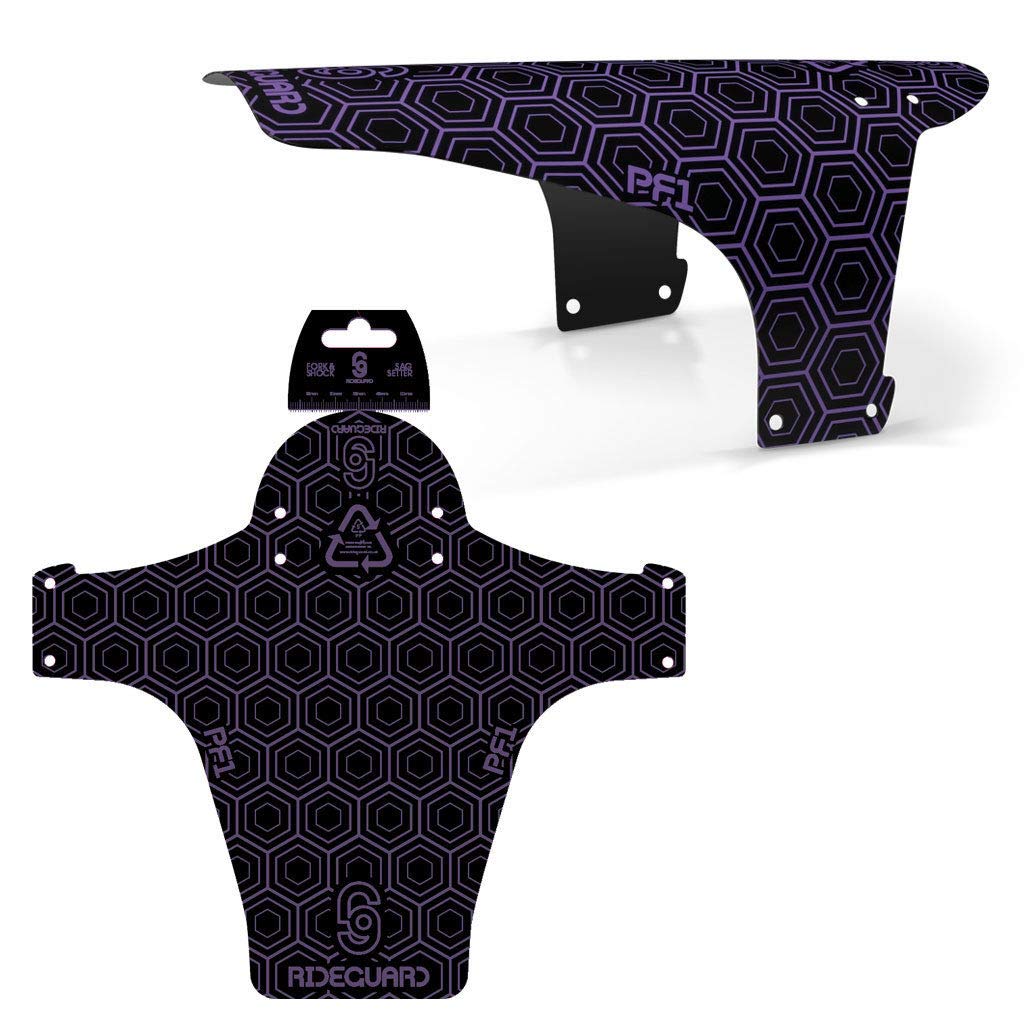 Purple mudguard mtb Clearance