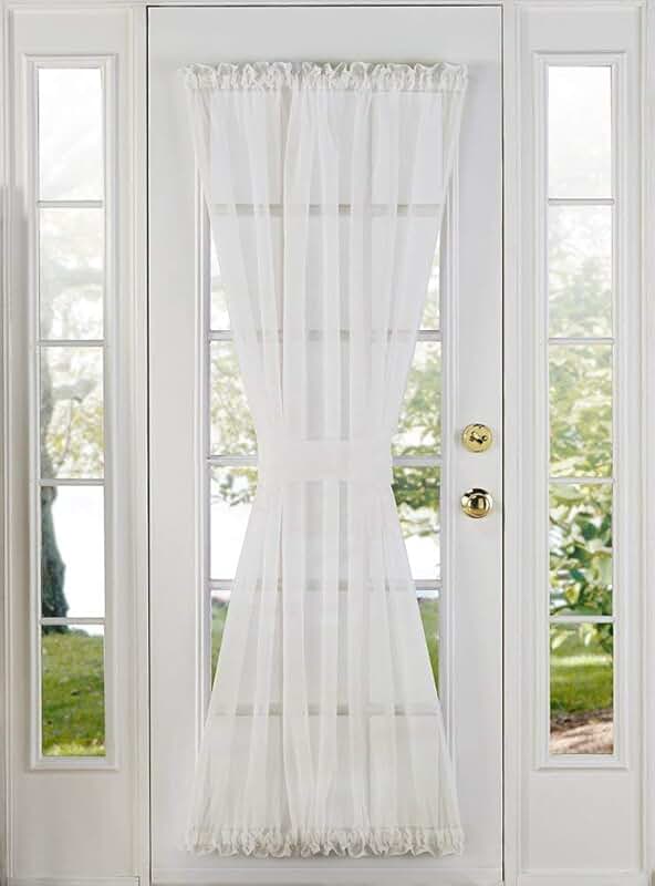 front door curtains panels