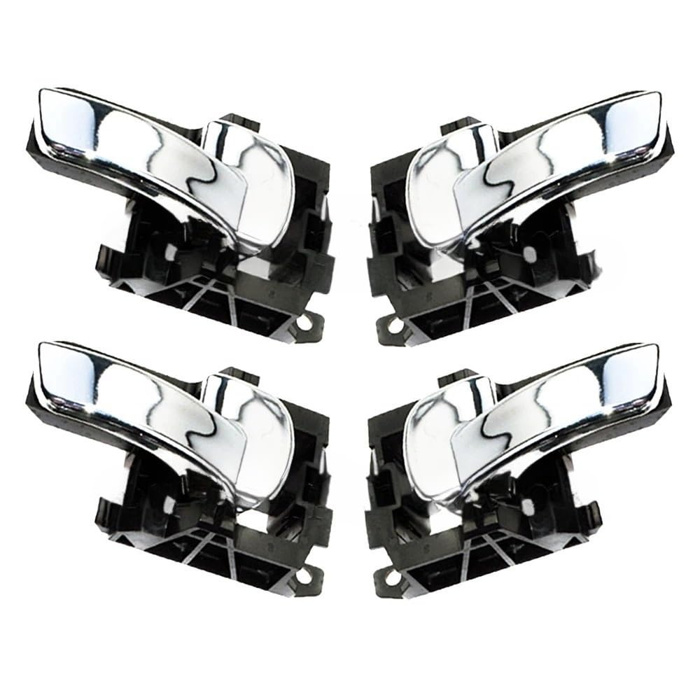 MLIOJU Car Inner Door Handle Car Inside Inner Door knob Interior Door Handles 80671-JD00E 80671JD00E 80670-JD00E 80670JD00E for Qashqai J10 07-13