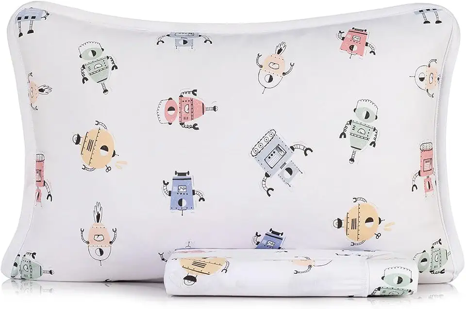 Jogo cama simples 2pc Mundo Kids Malha - Cyberfofos - Solteiro