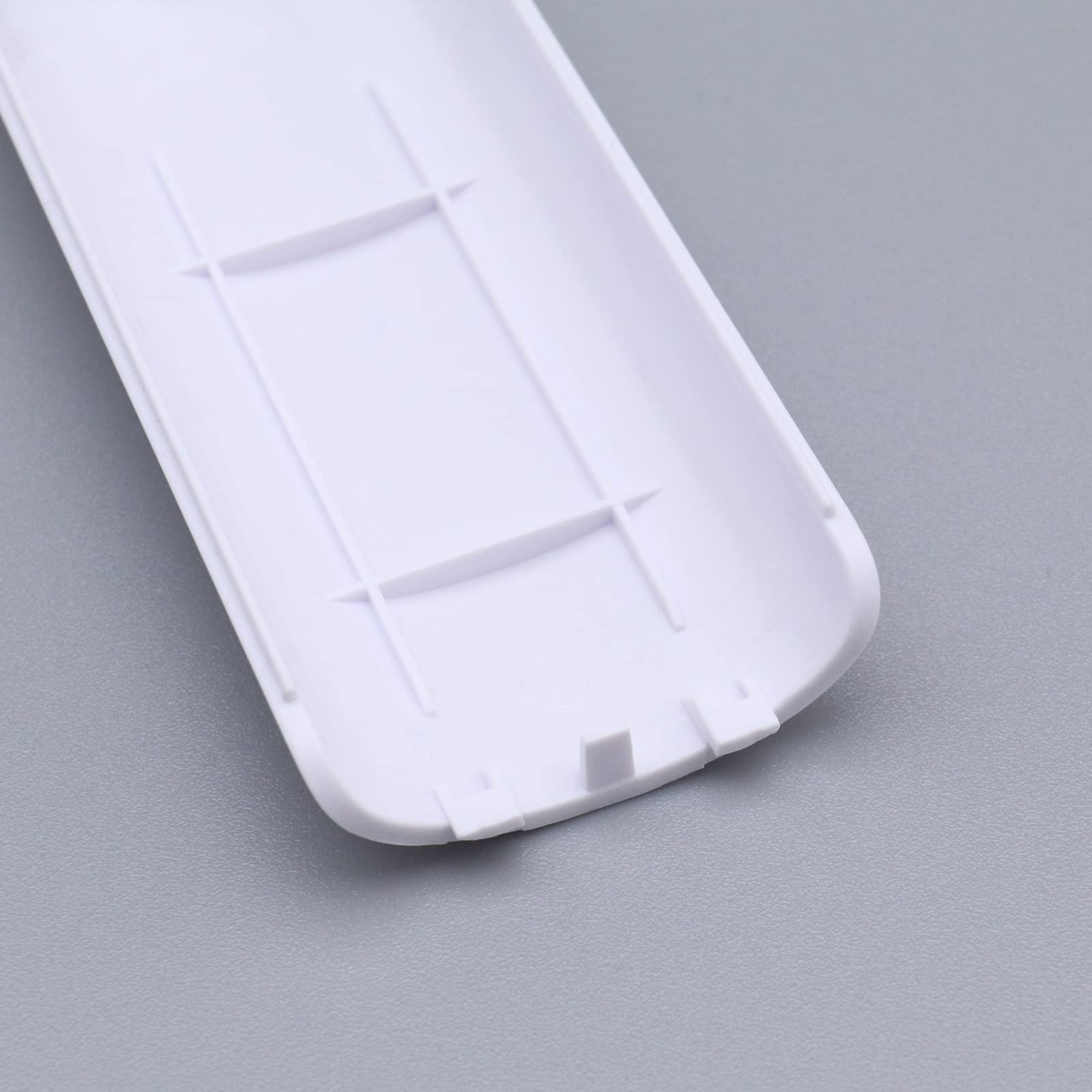 Create idea 4PCS Cubierta de La Puerta Trasera de La Batería Compatible con Nintendo Wii Mando A Distancia de Tapa de Batería de Plástico de Repuesto Color Blanco