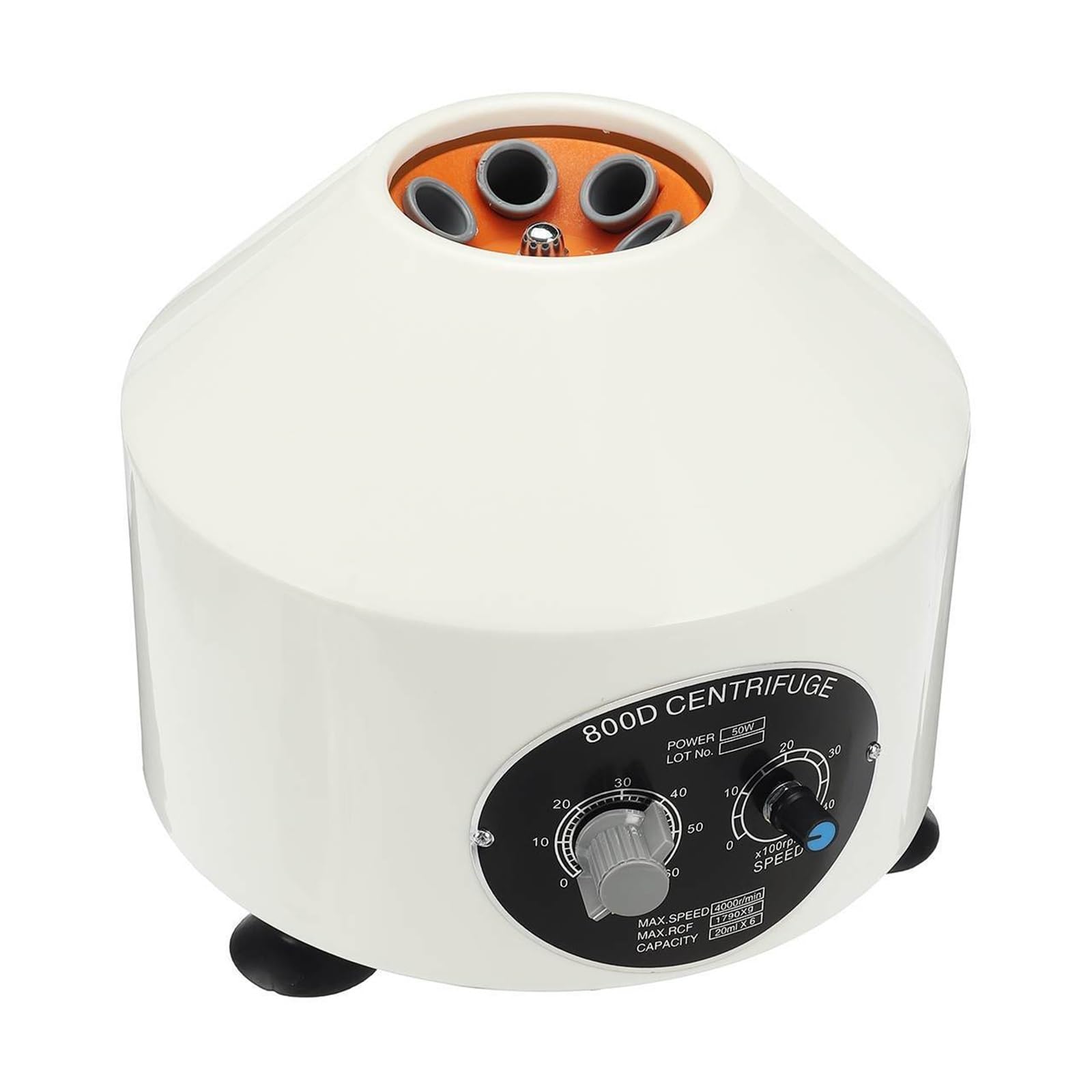 Centrifuge Machine, 800D Mini Electric Centrifuge Lower-Speed Laboratory Blood Centrifugal Machine 4000rpm Timing Function Centrifugal for PRP