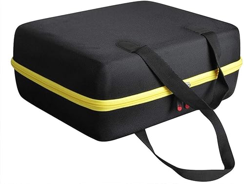 Miniatura 5 de Hermitshell Funda rígida de viaje para DEWALT DCC020IB 20V Max Inflator (funda para inflador + paquete de baterías, negro exterior + cremallera