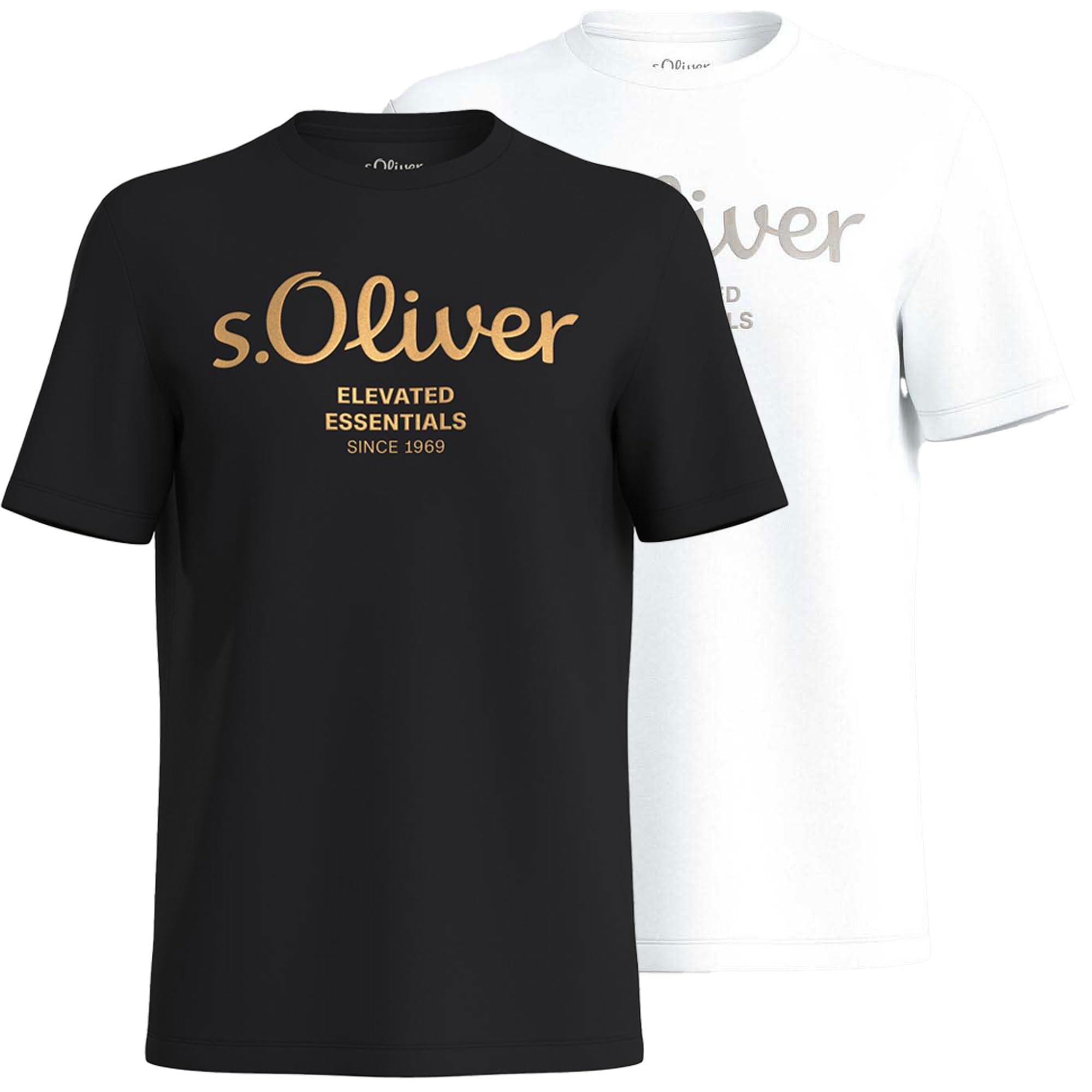 s.Oliver Herren T-Shirt mit Logodruck (DE/NL/SE/PL