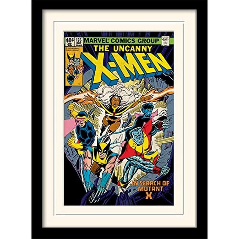 X-Men 30 x 40 cm Mutant X Mounted and Framed Print