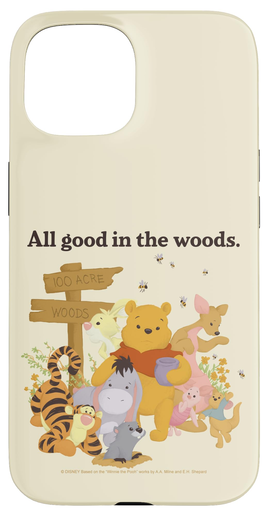 Disney Winnie The Pooh All Good in The Woods Case for iPhone 15