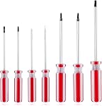 7 Pcs Triangle Screwdrivers Set (1.4/1.8/2.0/2.3/2.7/3.0/4.2mm) Magnetic Y Shape Driver Tool Kit for Fixing Electronic Toys Household Electrical Appliances Repairs