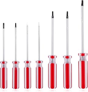 7 Pcs Triangle Screwdrivers Set (1.4/1.8/2.0/2.3/2.7/3.0/4.2mm) Magnetic Y Shape Driver Tool Kit for Fixing Electronic Toys Household Electrical Appliances Repairs
