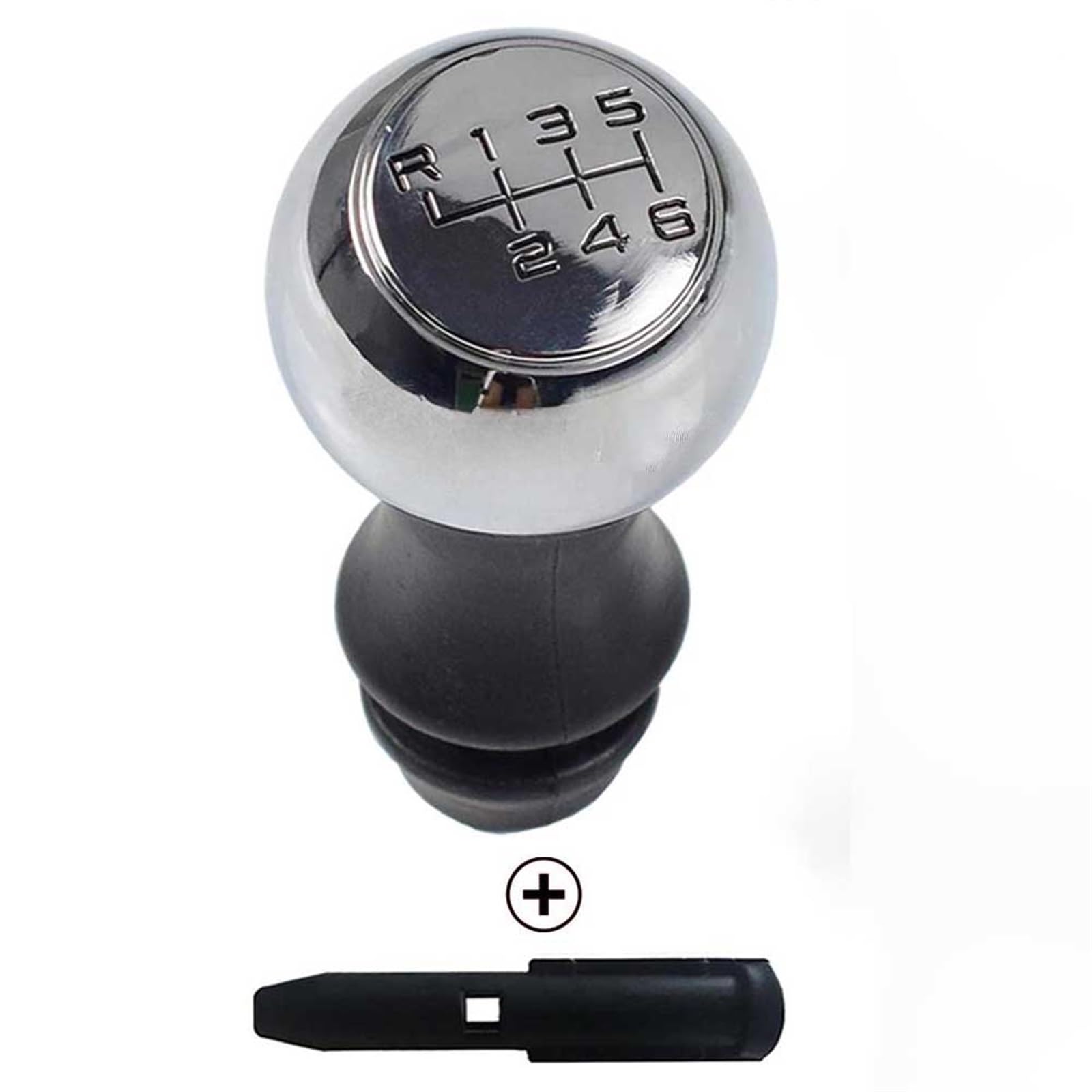 YDXHERTA for Peugeot 106/1007/206/107/306/307/308/2008/301/3008/406/508/605/807 Auto 5/6 Speed Manual Gear Stick Knob Lever Handball Spare Parts(6 Speed)