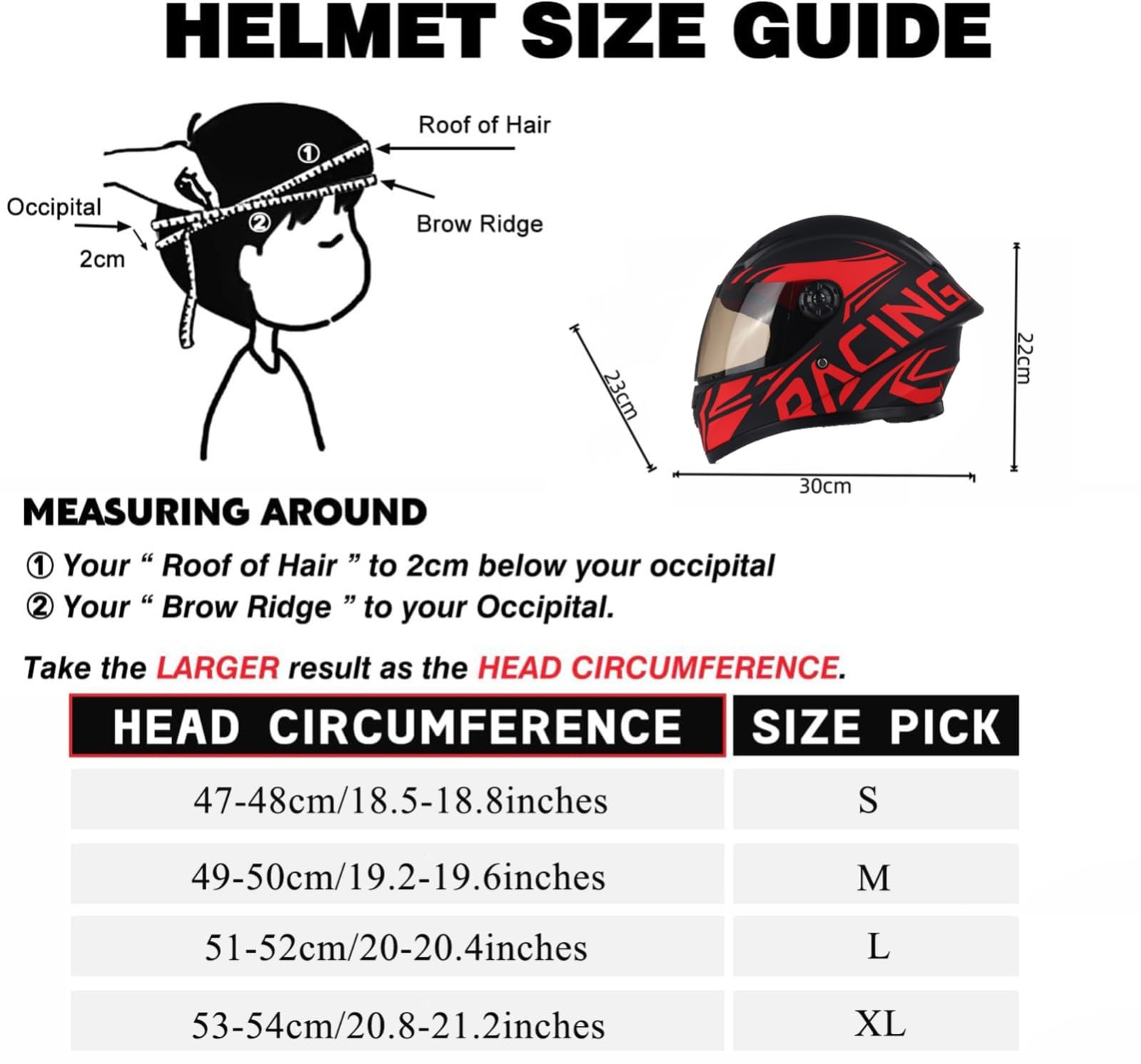 Casco De Moto para Niños, Casco Pequeño para Moto Cruiser, Scooter, Ciclomotor Y Karts, Homologado por Dot/ECE, Casco Integral De Moto con Guantes.