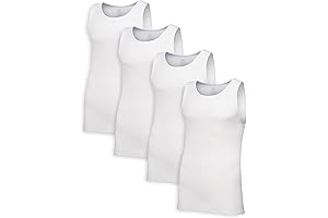 Men's Tag-Free Cotton Undershirts: The Ultimate Comfort for Your Everyday Wear