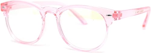 SA106 Gafas de computadora con bloqueo de luz azul con borde redondo para niños