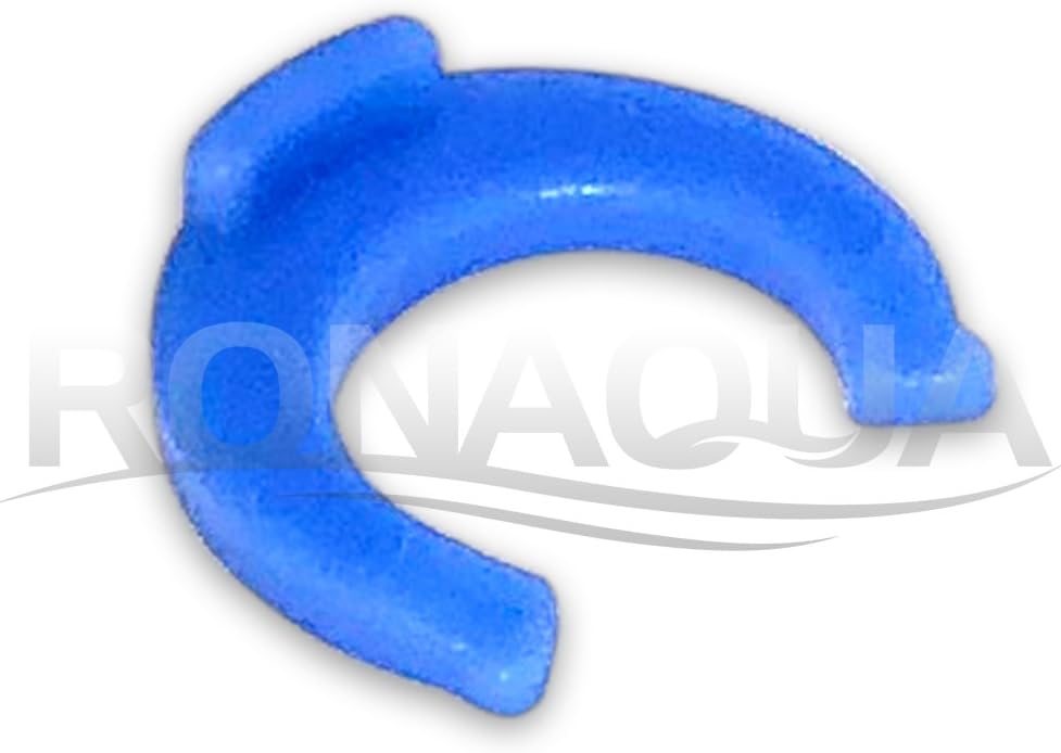 Ronaqua 1/4 inch Locking Clips for Quick Connect RO Reverse Osmosis Water Filter Fittings Pack of 50