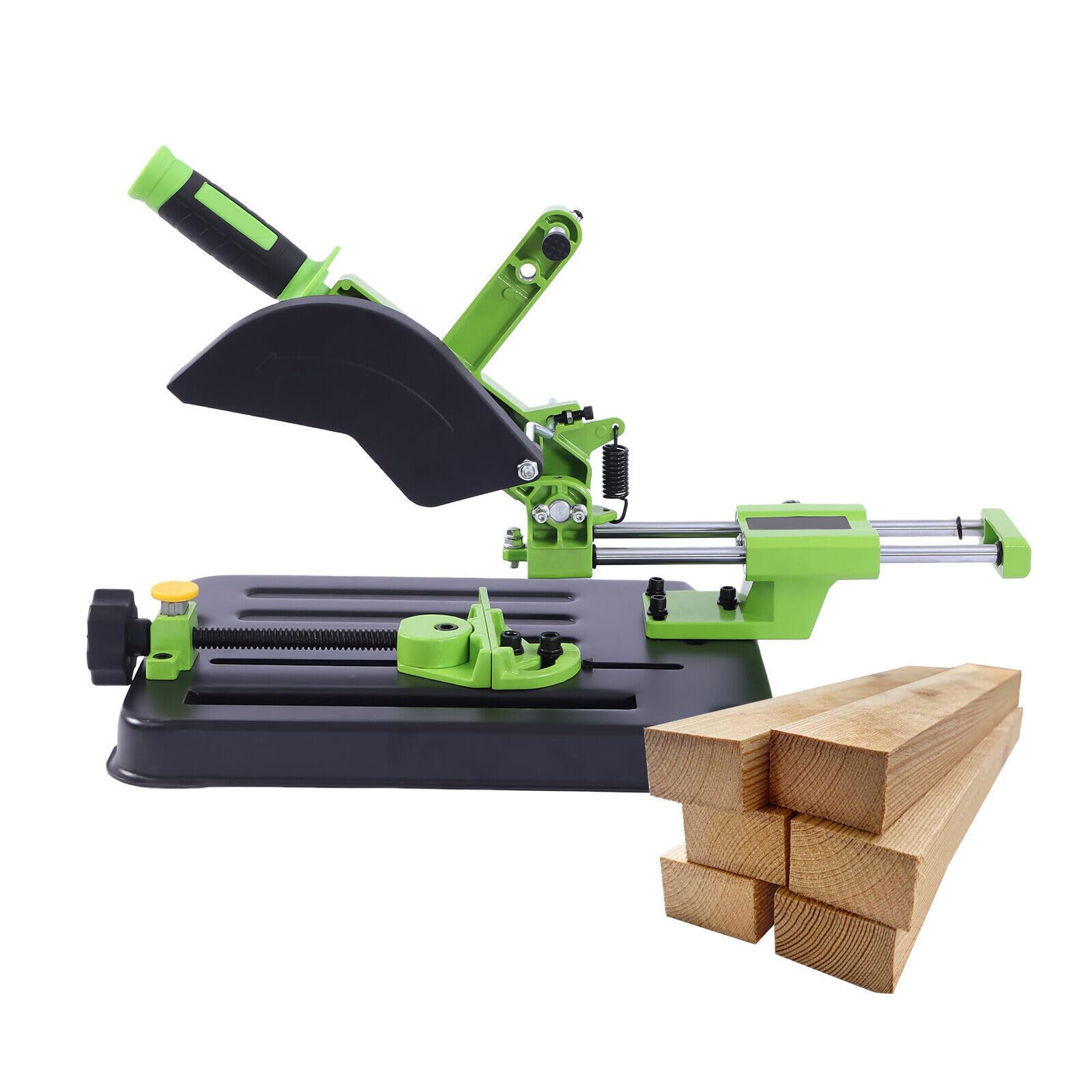 Supporto per smerigliatrice angolare, supporto fisso per seghe da tavolo, supporto per smerigliatrice angolare, estrattore da tavolo multiuso per sega da 100 – 125 mm.