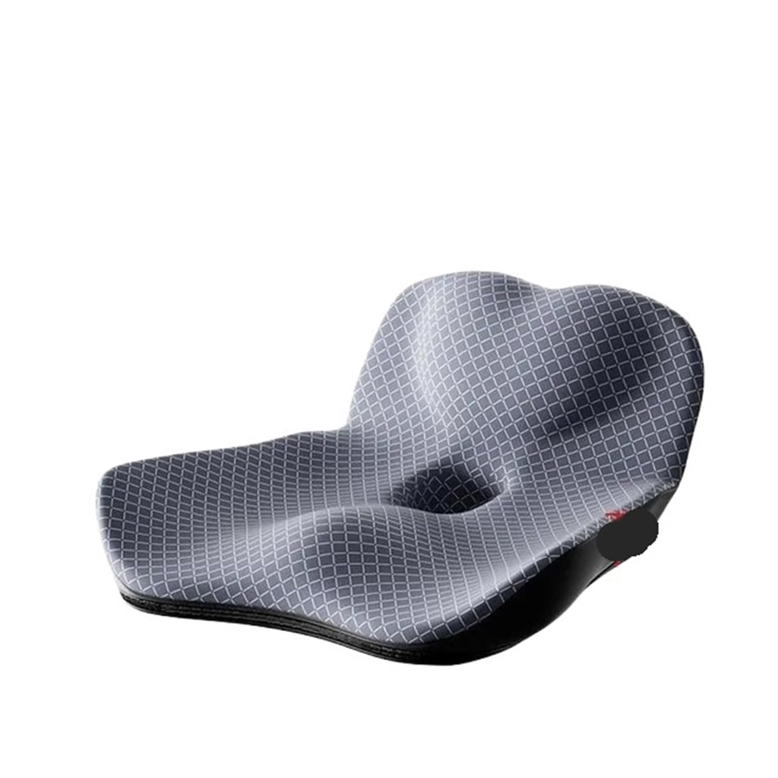 Memory Foam Sitzkissen Steißbein-Memory-Foam-Stuhl-Bürositzpolster, großes Kissen for Autositz, Steißbeinkissen for das Autobüro Für Bürostuhl(Gray)