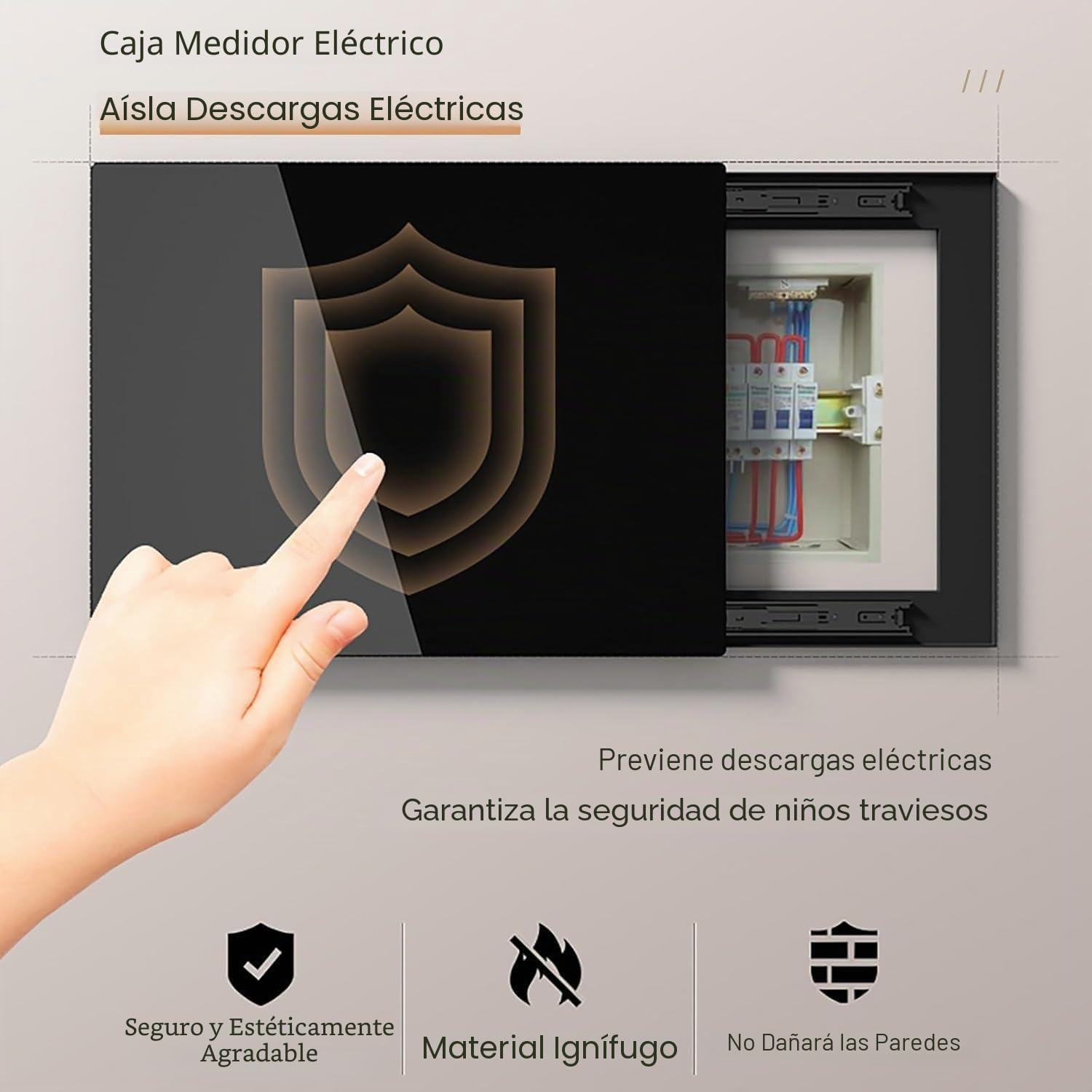 Cuadro Contador Electrico Pintura Decorativa Cubre Contador Tapa Cuadro Electrico Decorativos Caja Medidor Desmontable,01,80 * 60cm/31.5 * 23.6in