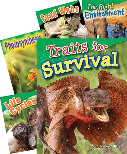 Teacher Created Materials 25910 Science Readers: Content And Literacy: Life Science - 5 Book Set cover
