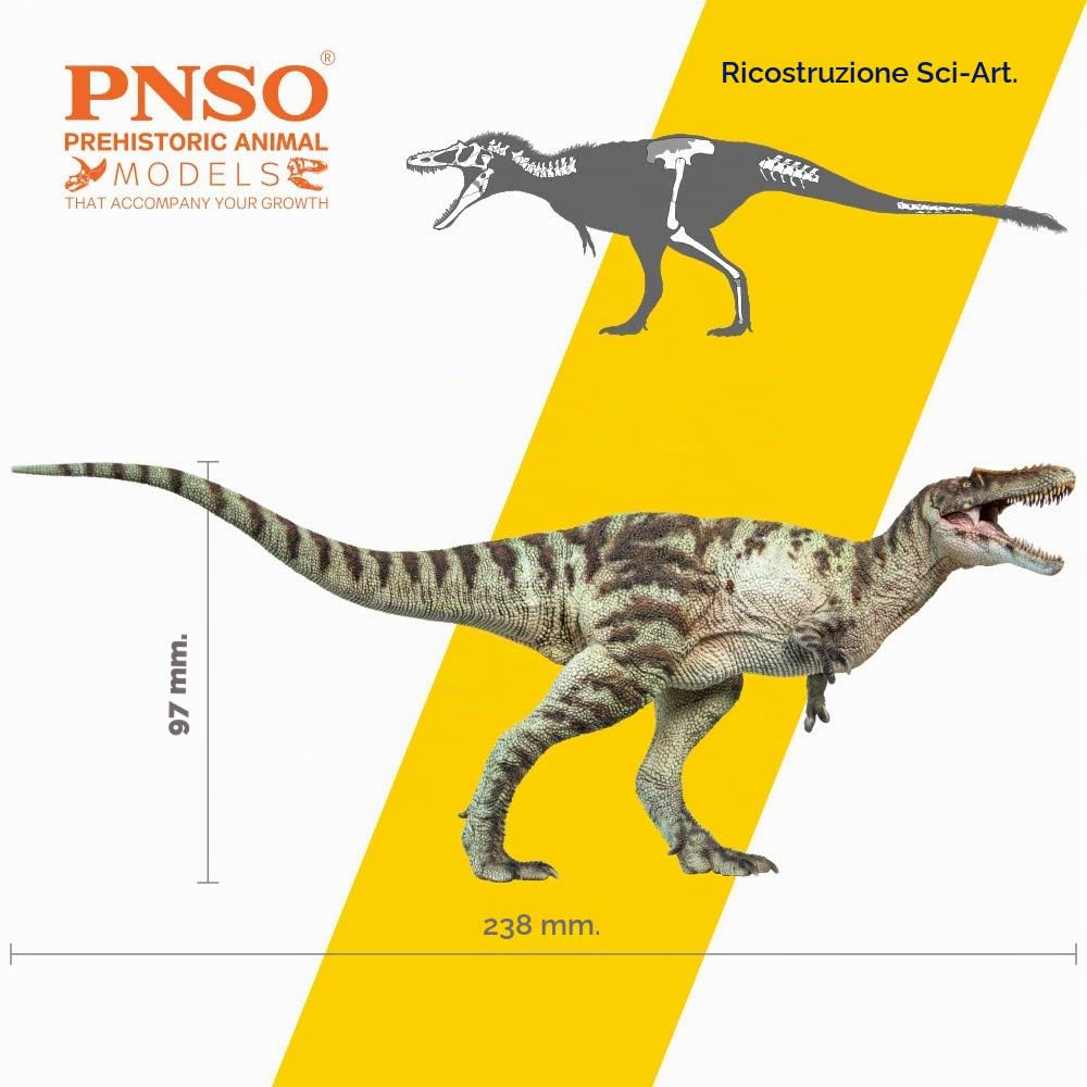 PNSO Modelli di dinosauri preistorici: 42 A-Shu il Qianzhousaurus