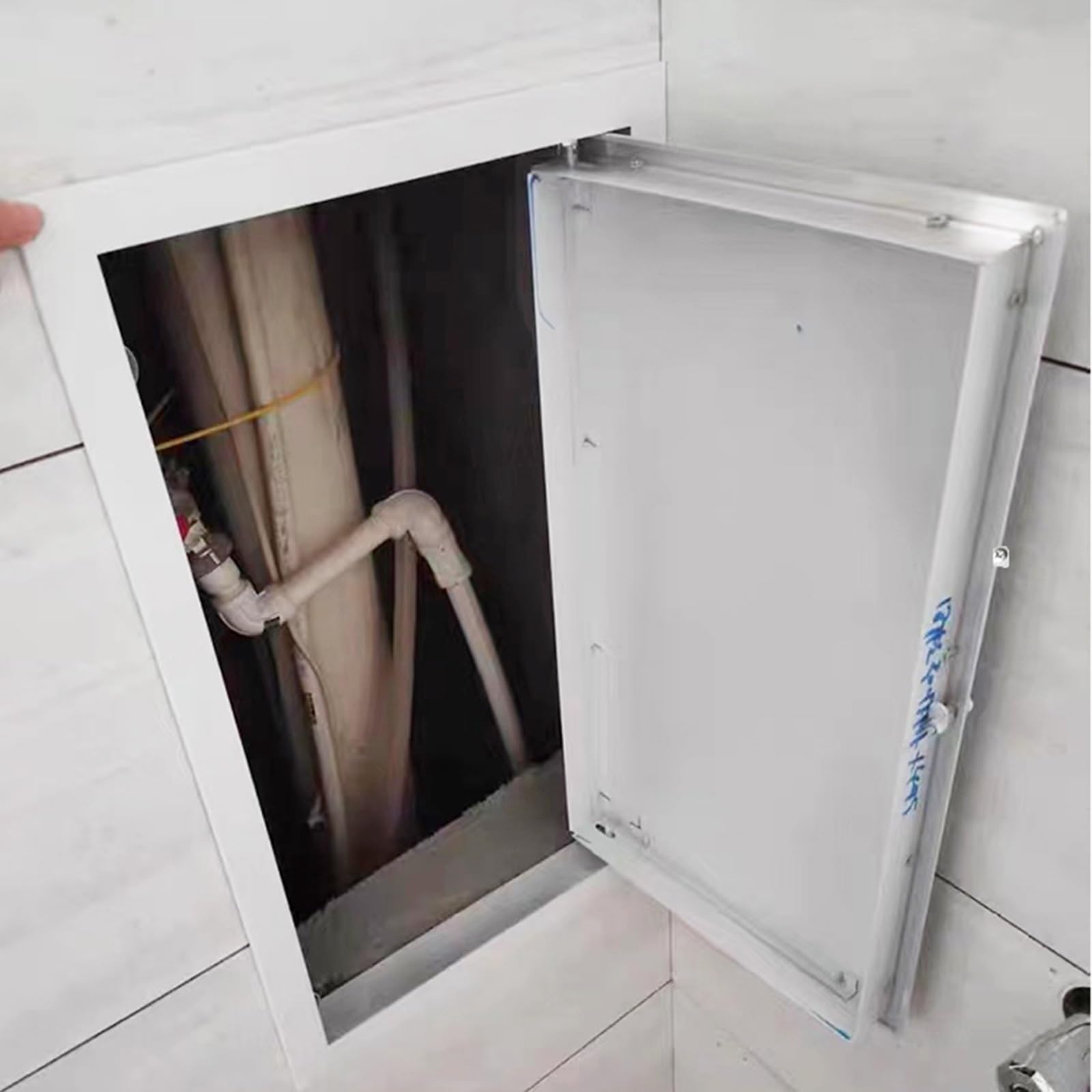 Puerta de inspección Lar de 1200 x 1000 mm para renovación de hotel y panel de apertura de cableado GA, ideal para fácil acceso y mantenimiento, 600 x 800 mm