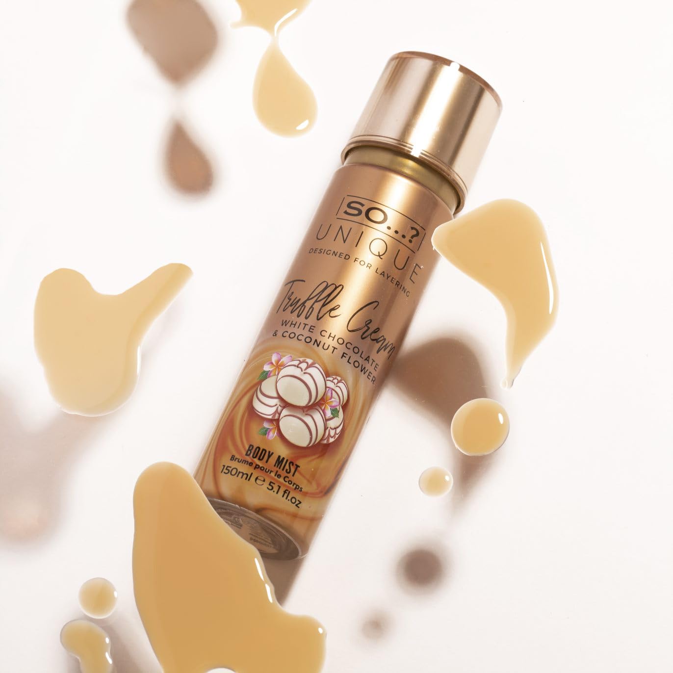So...? Unique Truffle Cream Body Mist - Vanilla, Gourmand, Fruity Perfume for Women - Cruelty Free Body Spray for Women - 5.1 oz - Image 3
