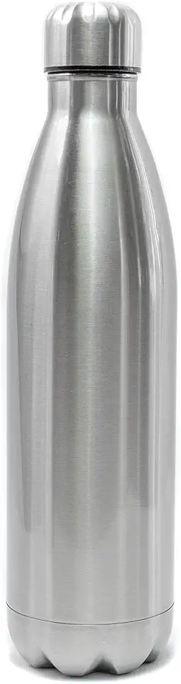 Garrafa Térmica de Inox Parede Dupla Prata 500ml
