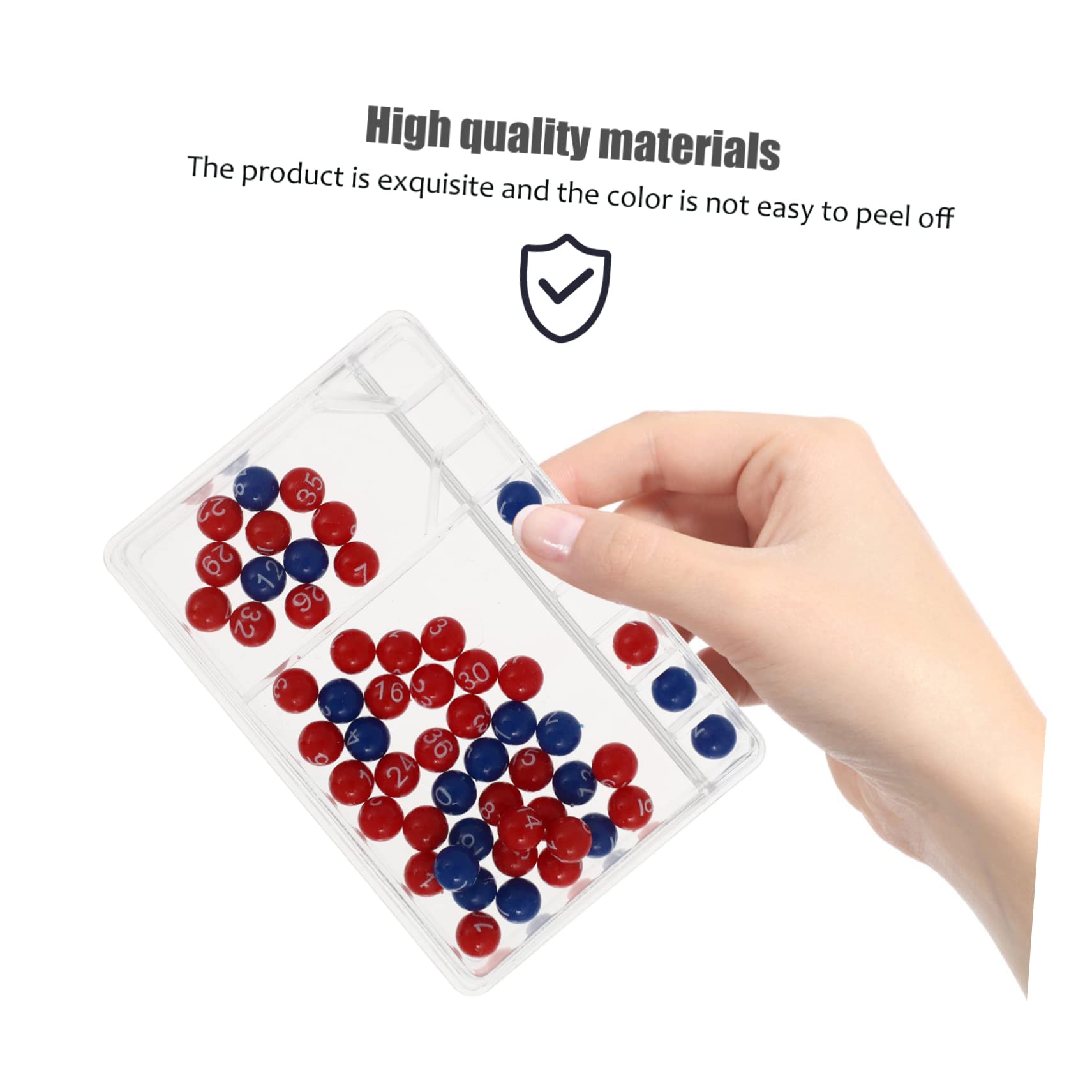 BESTonZON Prize Game Ball 1 Set of Numbered Balls for Parties Fundraisers and Classrooms