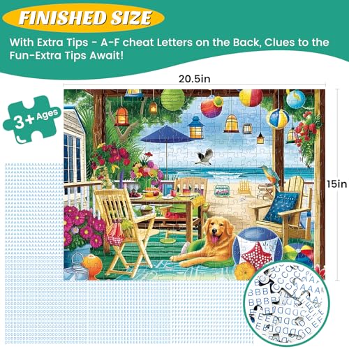Puzzle 300 Piezas Playa 16 años miniatura 4