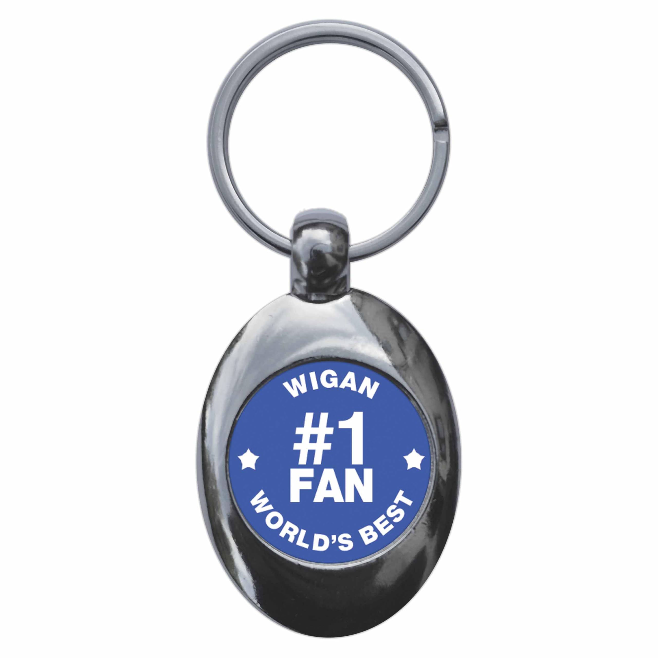Ozorath Wigan #1 Fan Keyring with Trolley Coin
