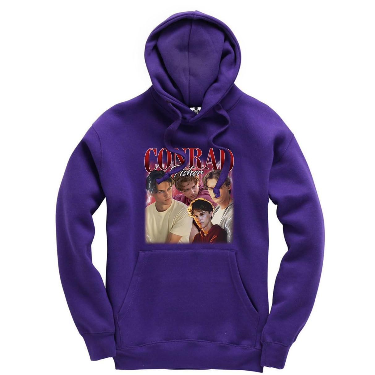 New Spirit Original Unisex Purple Conrad Fisher, Trending Trendy Cool Jumper Funny Adults Hoodie Jumper