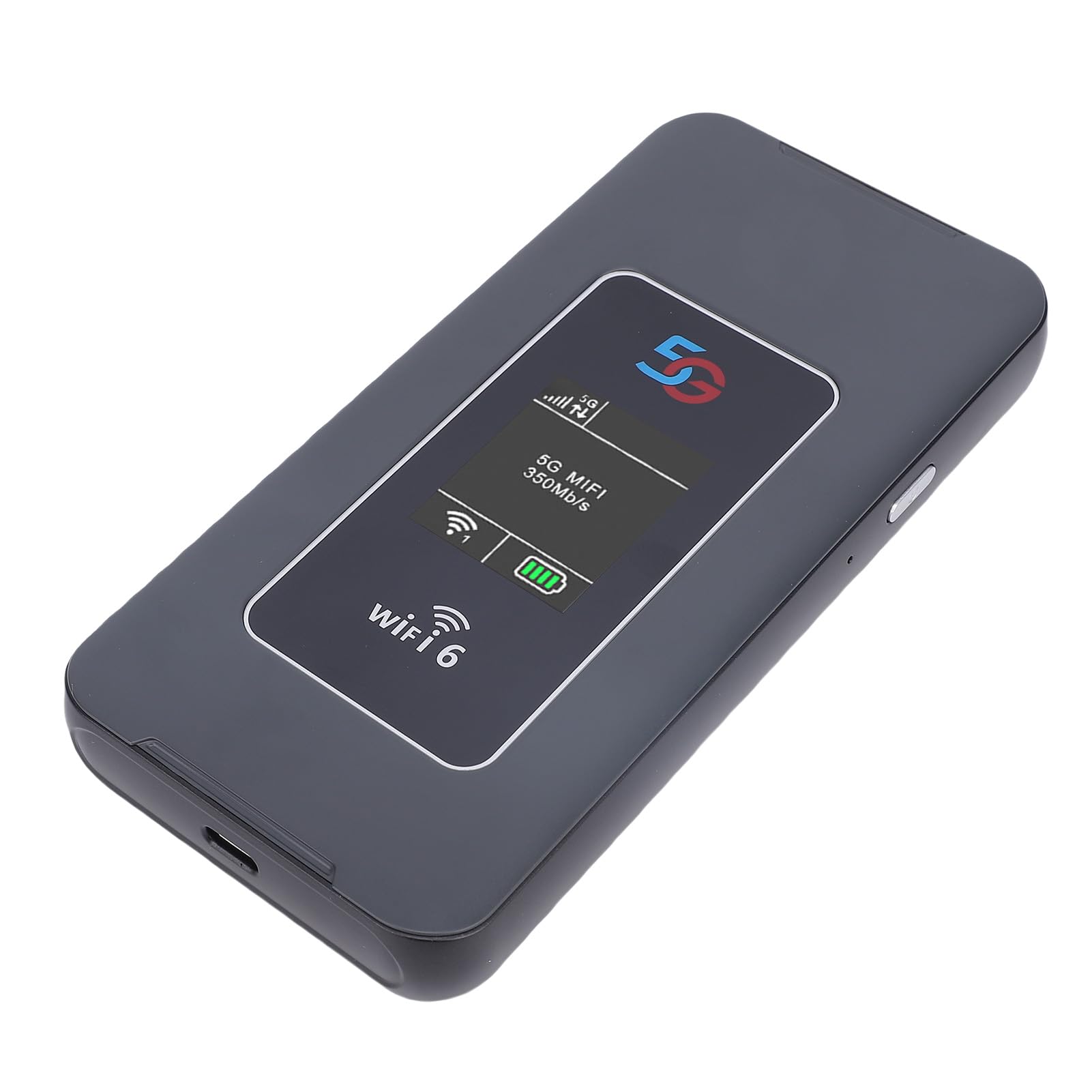 Cryfokt Rápido 5G WiFi Hotspot Portátil 4G LTE Dispositivo de Punto de Acceso Móvil Conecta hasta 32 Dispositivos, Enrutador WiFi Portátil de Negocios para Trabajo Remoto