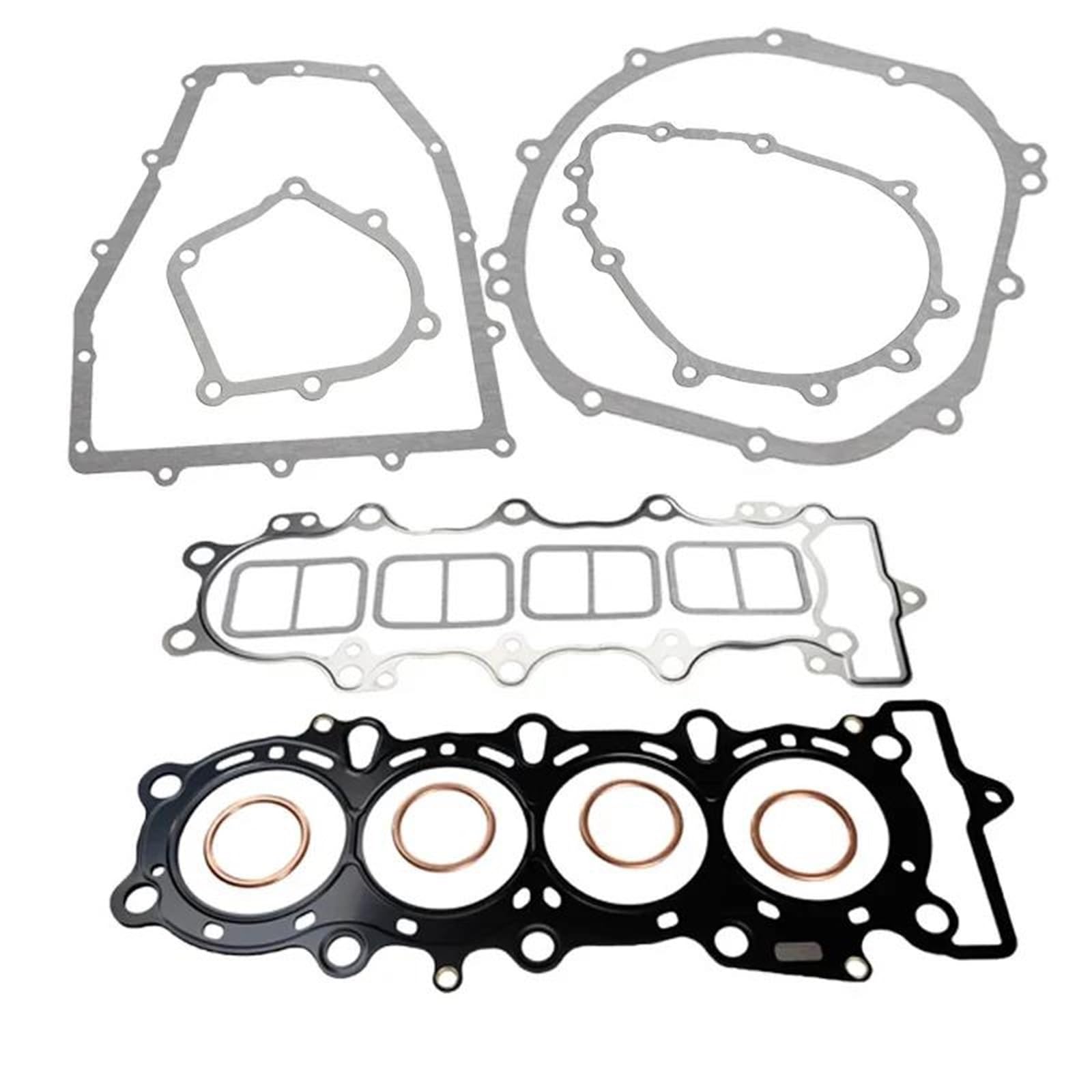Parti di riparazione Kit Guarnizioni Olio Coperchio Carter Cilindro Moto Per Ninja Per ZX6R Per ZX600 2000-2002(Style 6)