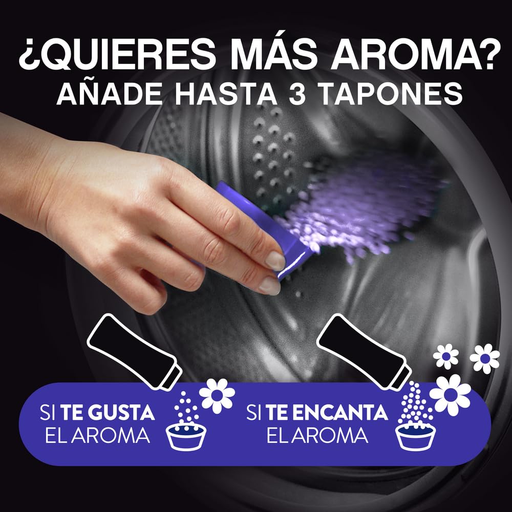 LENOR UNstoppables Perlas de Perfume para la Ropa, 133 Lavados (6 x 270g), Suavizante con Fragancia Violeta Fresca, Potenciador de Frescor