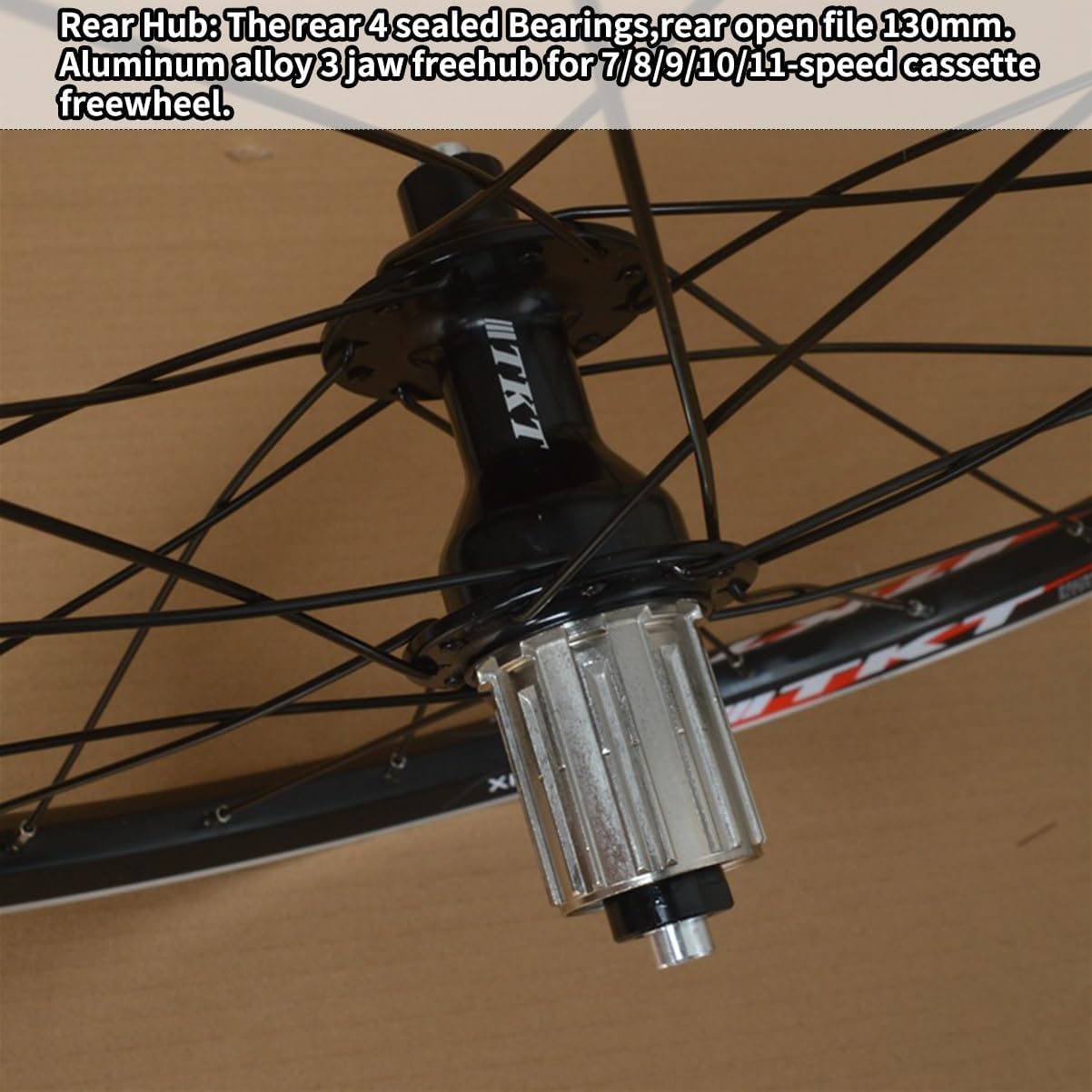 BMX Wheelelset 20 '' 406/451 V Składane motocykle hamulce felgi z przodu 74/100 mm tylne koła 130 mm szybkie wydawanie 20/20H Huby dla 7/8/9/10/11 Cassette FreeWheel, 406 Czarne, 74/130 mm