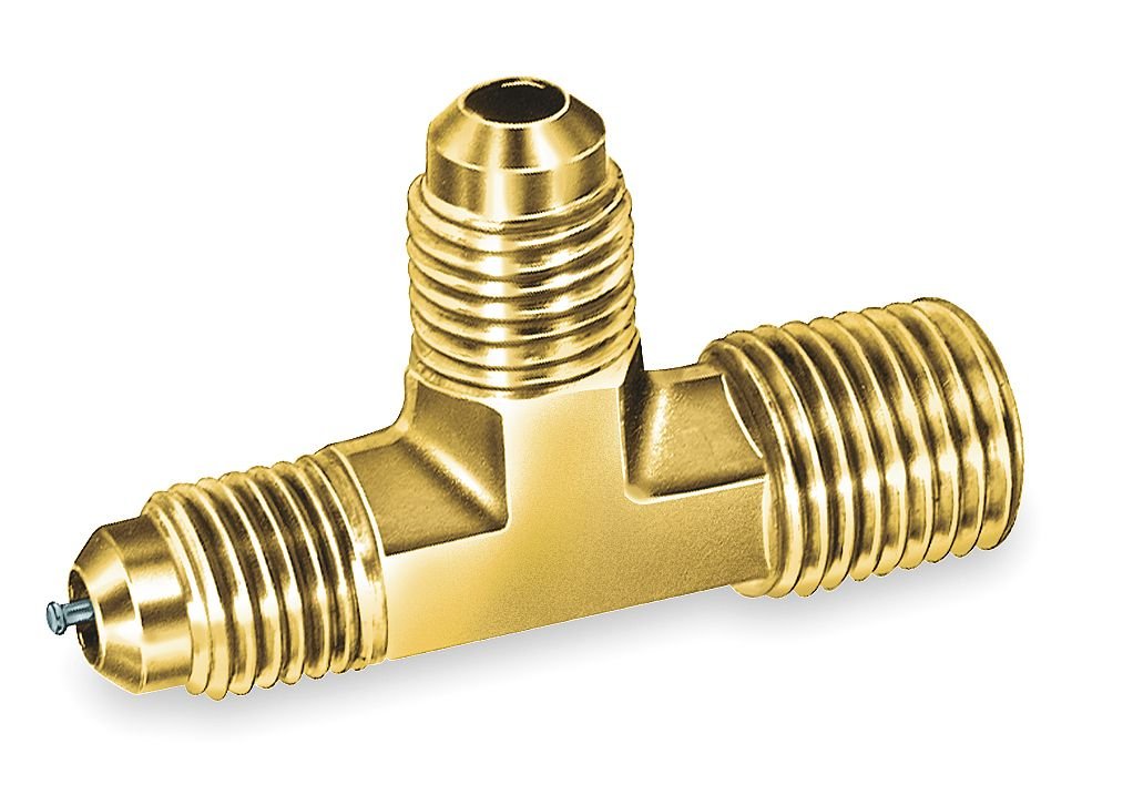 1/4" Access Valve Branch Tee, PK3