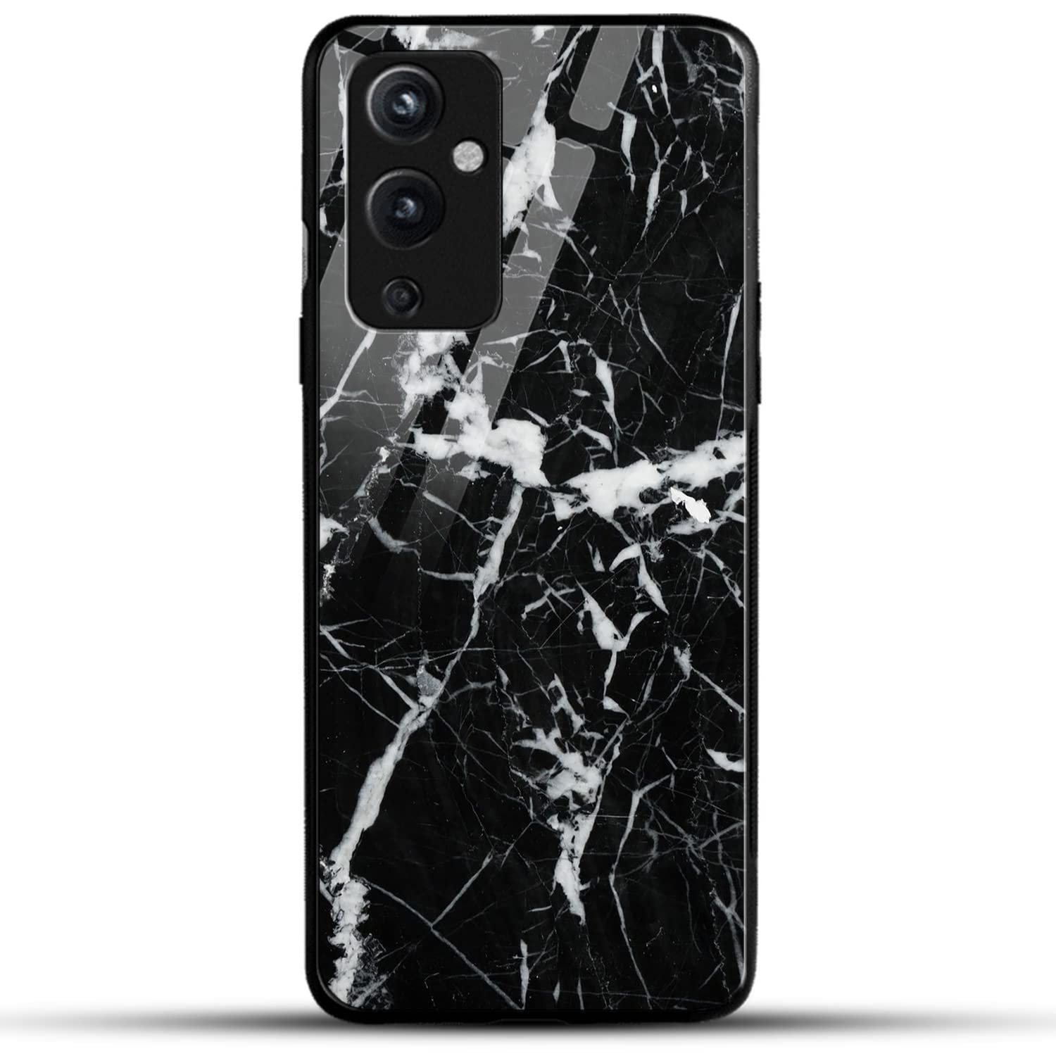 COLORflow ONEPLUS 9 Back Cover | Black Marble White | Shockproof TPU Bumper Cover + Glass with Camera Protection Back Cover for ONEPLUS 9 (B0BP2CL8TJ) Amazon Price History, Amazon Price Tracker
