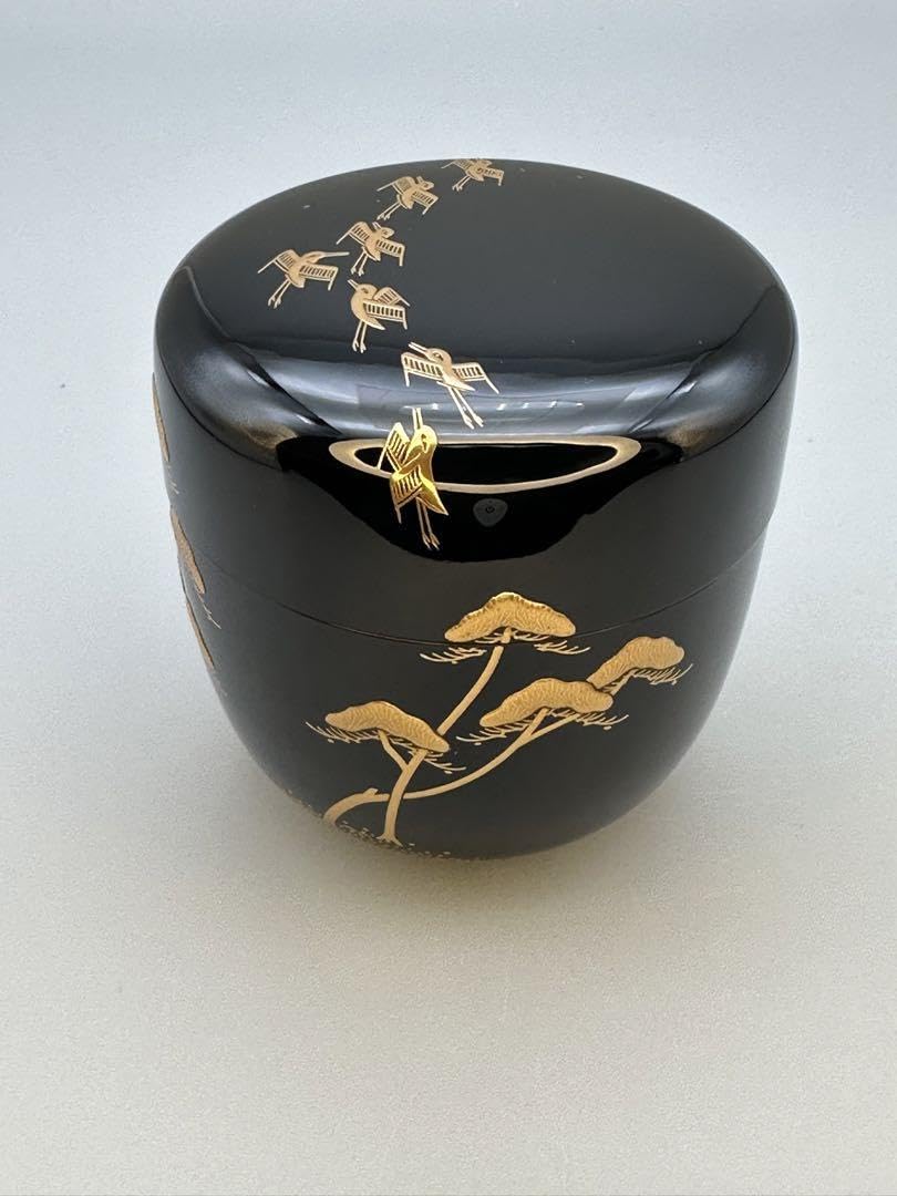 Amazon.co.jp: 茶道具 棗 駒沢徹 松千鳥大棗 : おもちゃ