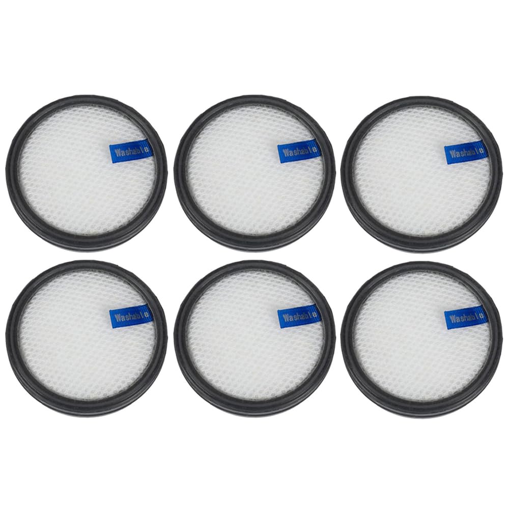 Profi Care 8930377 PC-BS 3037 A - Filtro di ricambio lavabile pre-motore per aspirapolvere portatile senza fili, 6 pezzi