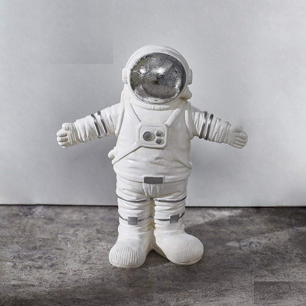 Belle petite statue astronaute compacte pour optimiser la déco de bureau
