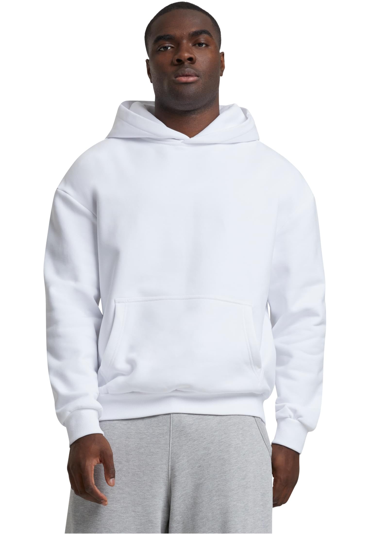 Urban Classics Men's White Tb7270-Ultra Heavy Oversized Hoody Hooded Sweatshirt, Xxxxl