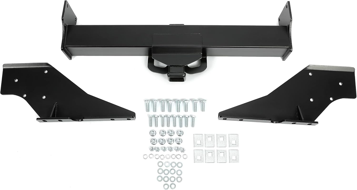 ECOTRIC Class 5 Trailer Hitch 2" Receiver Compatible with Ford 1999-2016 F-250/F-350 Super Duty 2008-2015 F-450 Super Duty 17000 lbs Replace for Part Number 15410